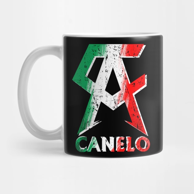 vintage logo canelo alvarez by Brown777